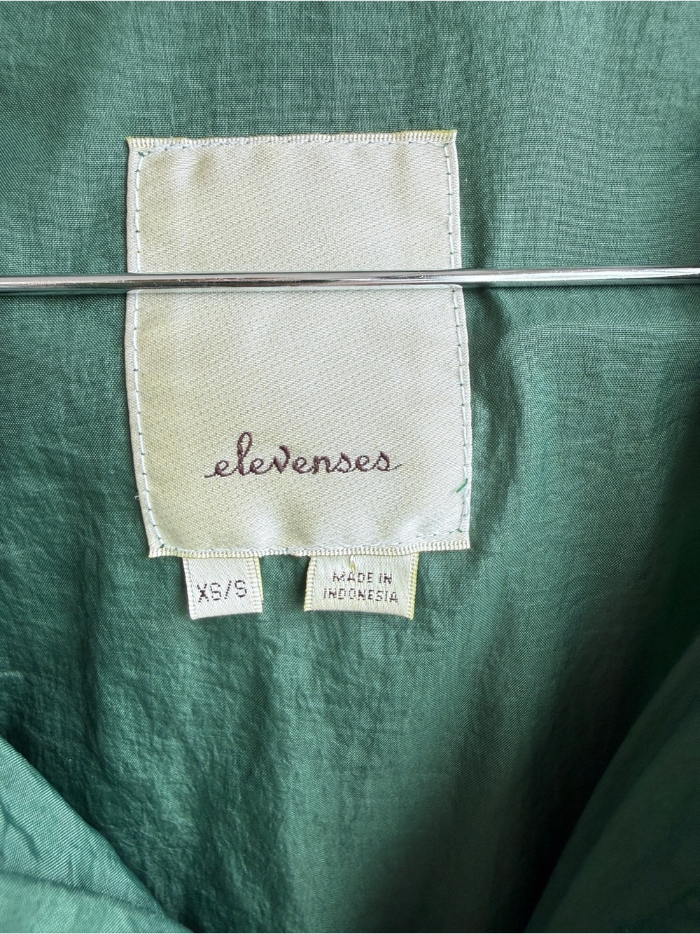 Elevenses Anthropologie Colorblock Nylon Windbreaker Jacket XS/S - Picture 3 of 4